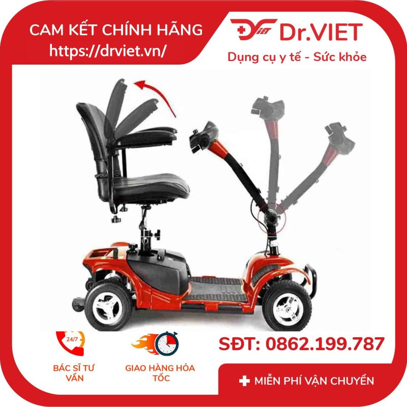 Xe Lăn Điện SCOOTER 4 Bánh TAJERMY TJMXT01