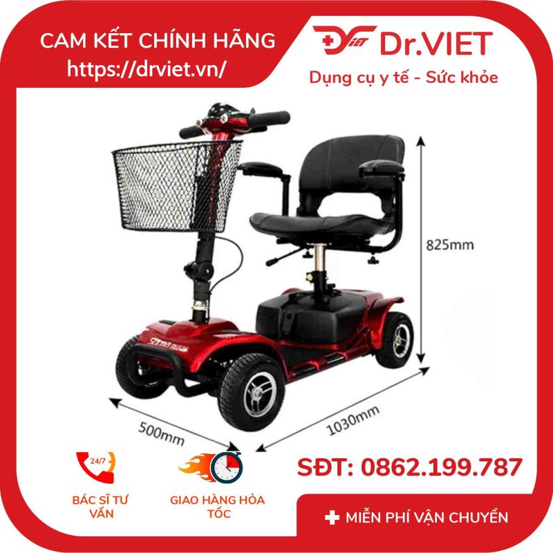 Xe Lăn Điện SCOOTER 4 Bánh TAJERMY TJMXT01