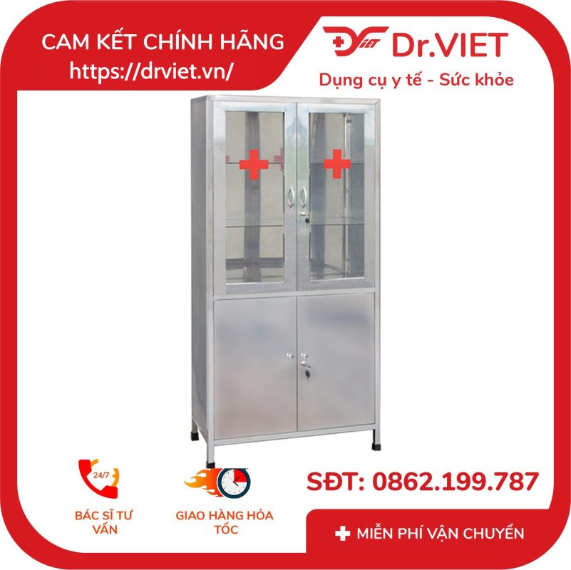Tủ Y Tế Inox TYT-01 9 Tủ Y Tế Inox TYT-01