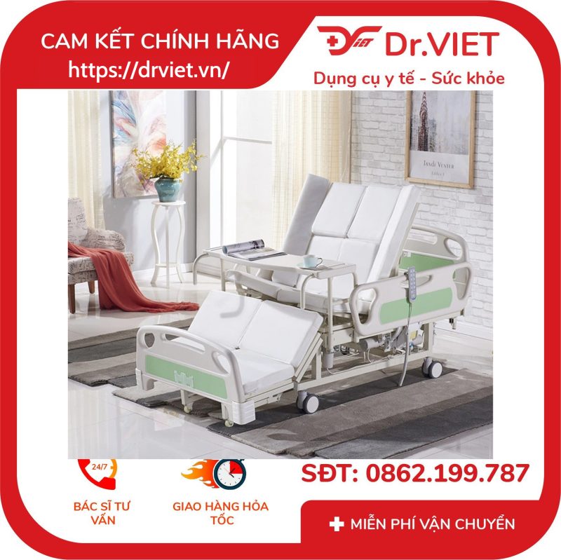 Giường bệnh nhân đa chức năng sử dụng điện Tajermy TJM-GD10