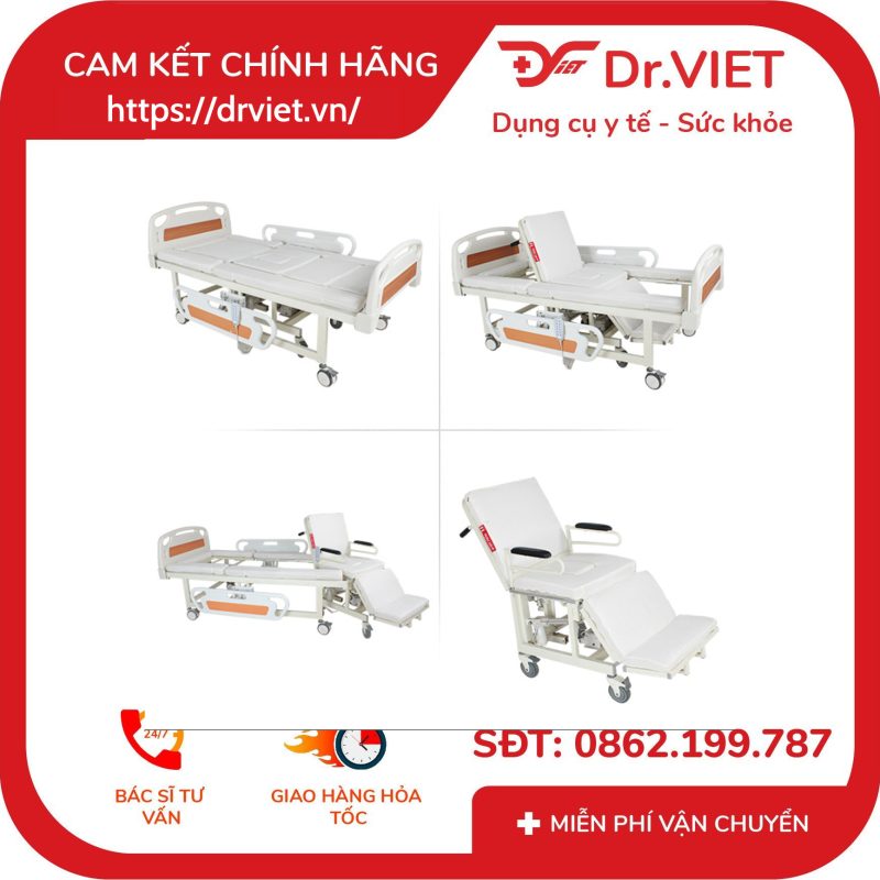 Giường bệnh tách thành xe lăn điện Maidesite 39 15 Giường bệnh tách thành xe lăn điện Maidesite 39