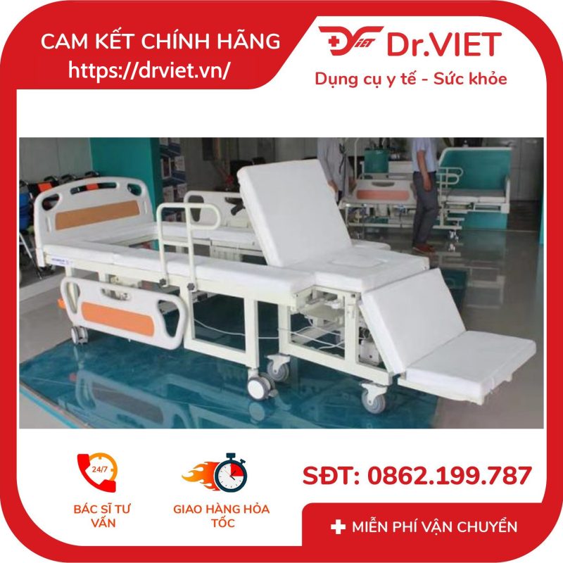 Alternative view of Giường bệnh tách thành xe lăn điện Maidesite 39