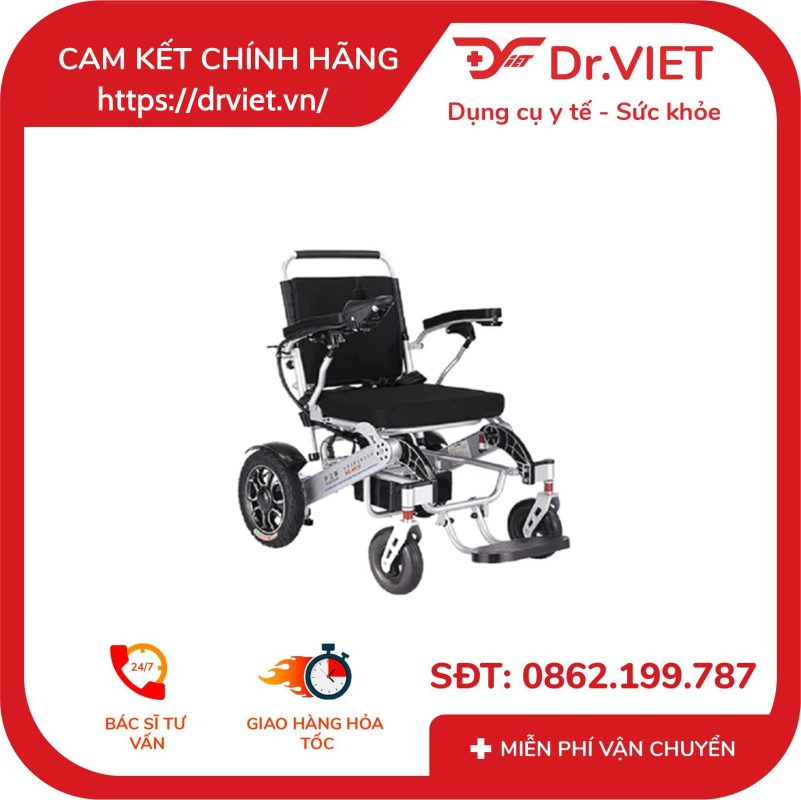 Xe Lăn Điện Cao Cấp Gấp Gọn TJM-XD02T 12 Xe lăn TAJERMY TJM-XD02T