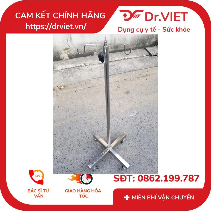 Cây truyền dịch inox