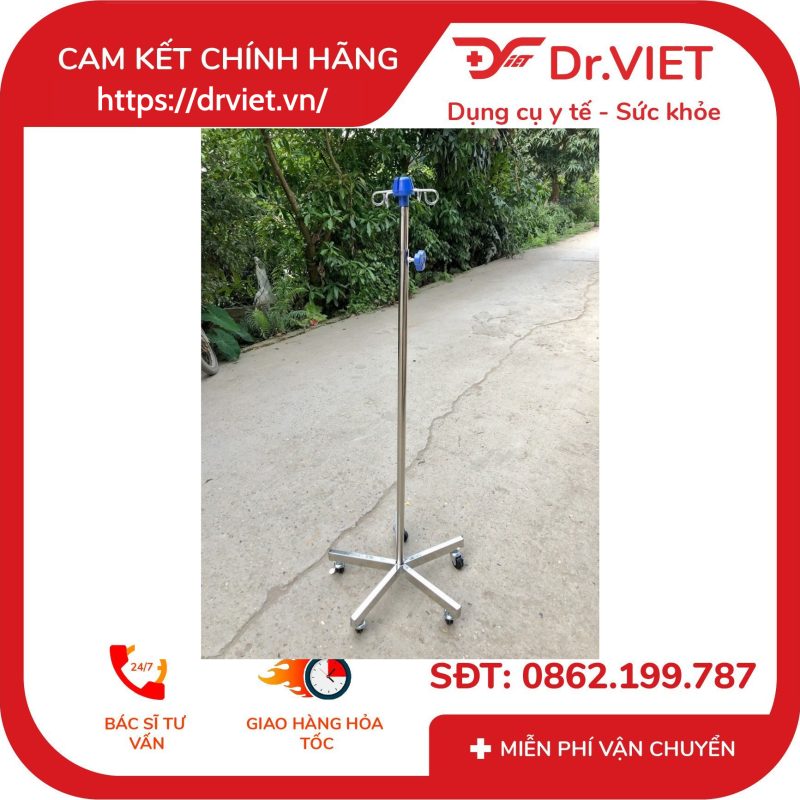 Cây truyền dịch inox