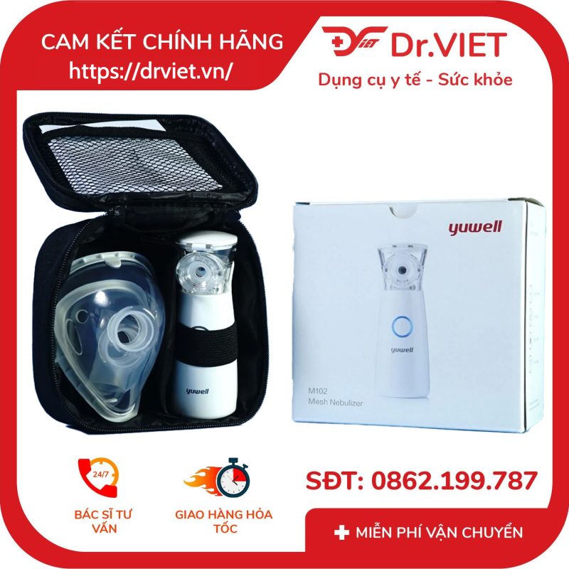Máy xông khí dung Yuwell M102 10 Máy xông khí dung Yuwell M102