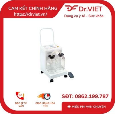 Máy hút dịch 2 bình Yuwell 7A-23D 15 Máy hút dịch 2 bình Yuwell 7A-23D