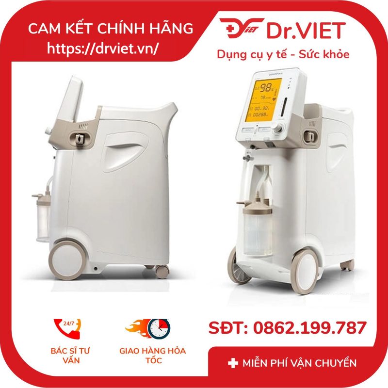 Máy Tạo Oxy Yuwell 9F-5AW 13 Máy Tạo Oxy Yuwell 9F-5AW