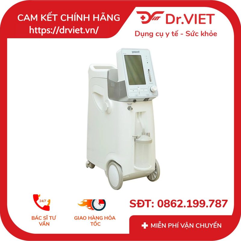 Máy Tạo Oxy Yuwell 9F-5AW 11 Máy Tạo Oxy Yuwell 9F-5AW