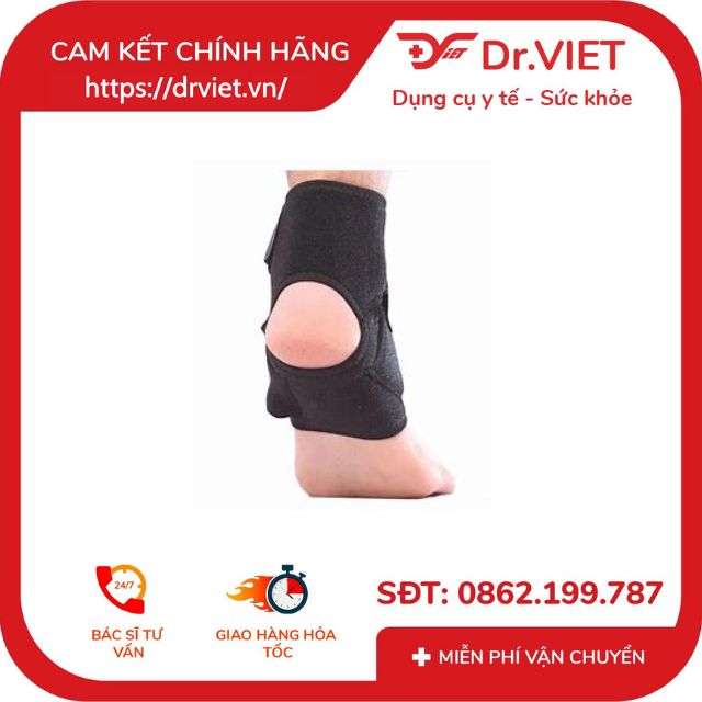 Băng Thun Cổ Chân GiaHu031 hỗ trợ khớp cổ chân nhẹ