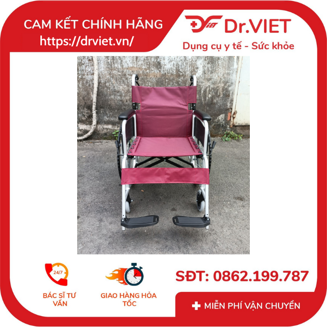 Xe Lăn Siêu Nhẹ Lucass X-201 đến từ DRVIET