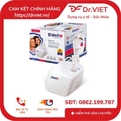 Máy xông mũi họng B.Well Swiss PRO-110 15 Máy xông mũi họng B.Well Swiss PRO-110
