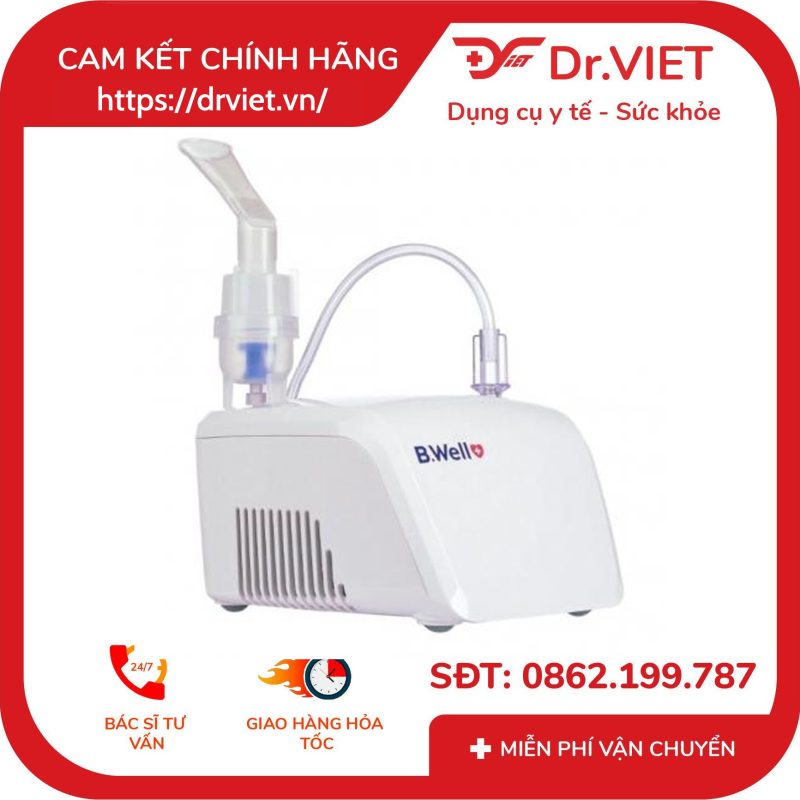 Máy xông mũi họng B.Well Swiss PRO-110 12 Máy xông mũi họng B.Well Swiss PRO-110