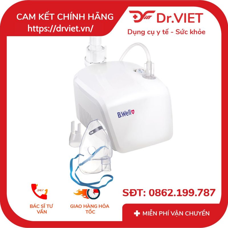 Máy xông mũi họng B.Well Swiss PRO-110 9 Máy xông mũi họng B.Well Swiss PRO-110
