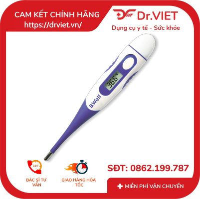 Nhiệt kế điện tử B.Well Swiss WT-04 standard 12 Nhiệt kế điện tử B.Well Swiss WT-04 standard