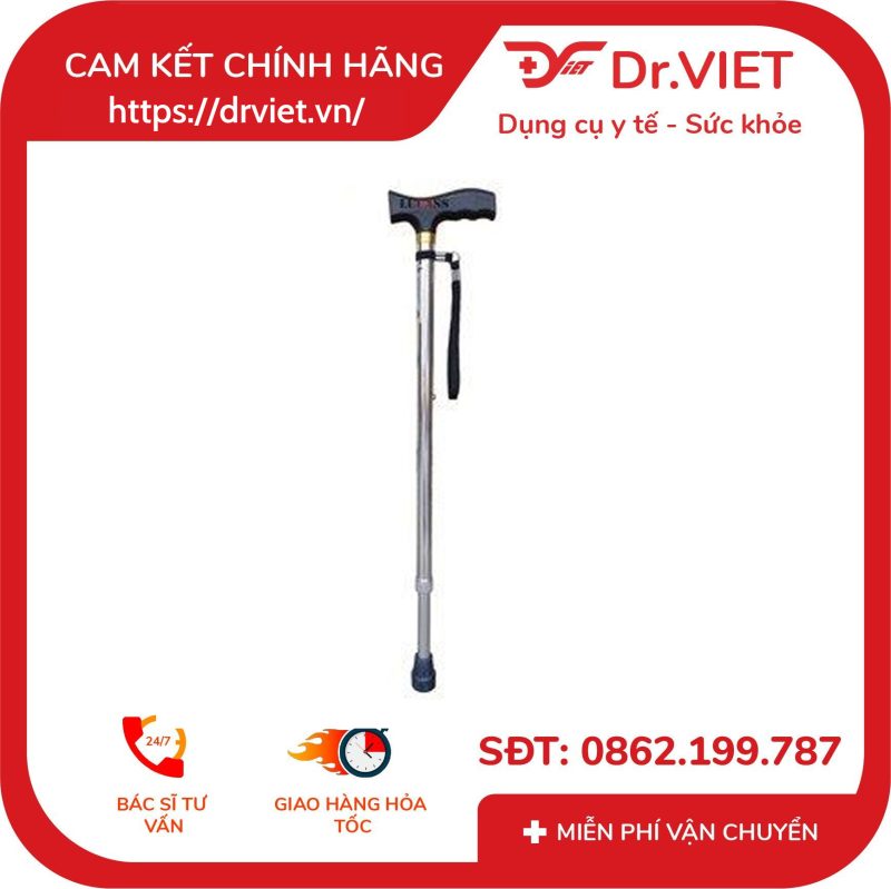 Gậy 1 chân thẳng Lucass Y20 Hợp kim nhôm