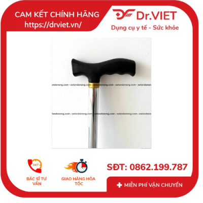 Gậy 4 chân inox đế nhọn Lucass B-32 hỗ trợ người già đi lại vững vàng 14 Gậy 4 chân, đế nhọn. B32 Màu trắng