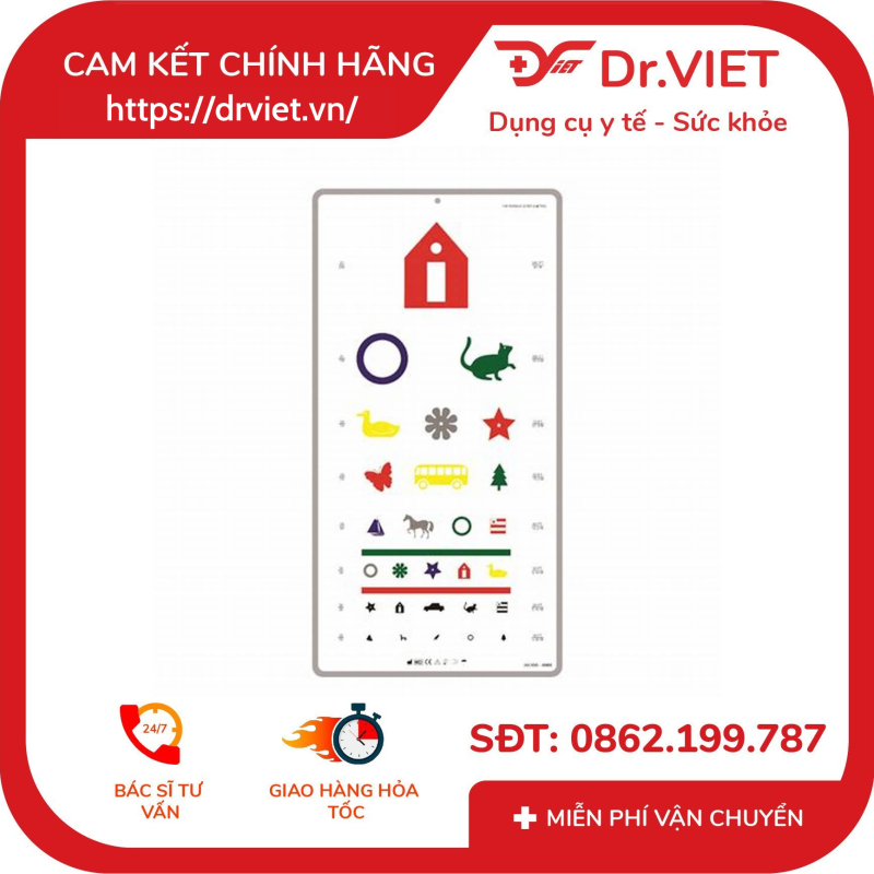 ĐÈN THỬ THỊ LỰC MÀU (Đèn thị lực màu)