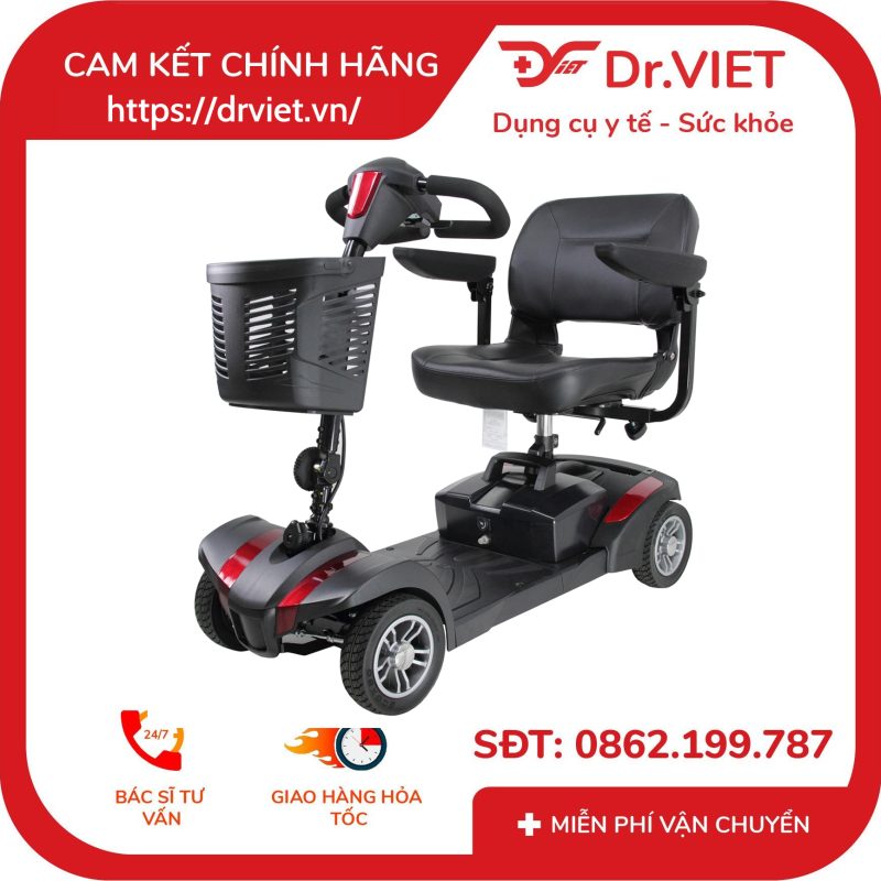 Xe Lăn Điện Rider -Scooter điện 4 bánh Rider 10 Xe Lăn Điện Rider -Scooter điện 4 bánh Rider