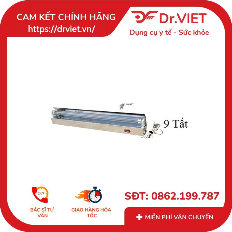 Đèn cực tím tiệt trùng phòng UV TNE 9 tấc 9 Đèn cực tím tiệt trùng phòng UV TNE 9 tấc