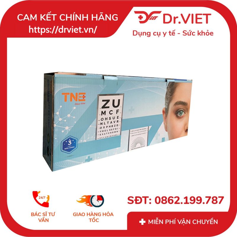 Đèn thử thị lực chữ ZU 7 Đèn thử thị lực chữ ZU
