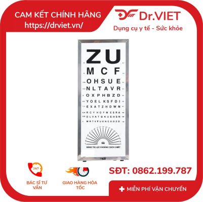 Đèn thử thị lực chữ ZU 13 Đèn thử thị lực chữ ZU