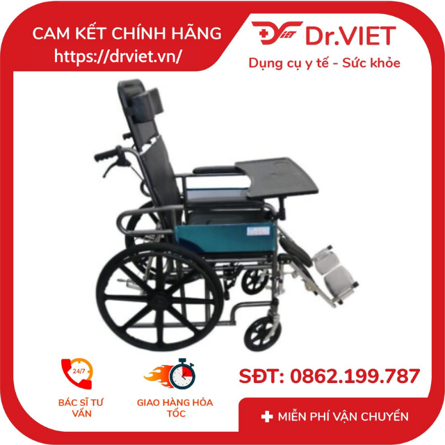 XE LĂN ĐA NĂNG BÁNH ĐẶC DCX04 Xe cho người đột quỵ và bại não