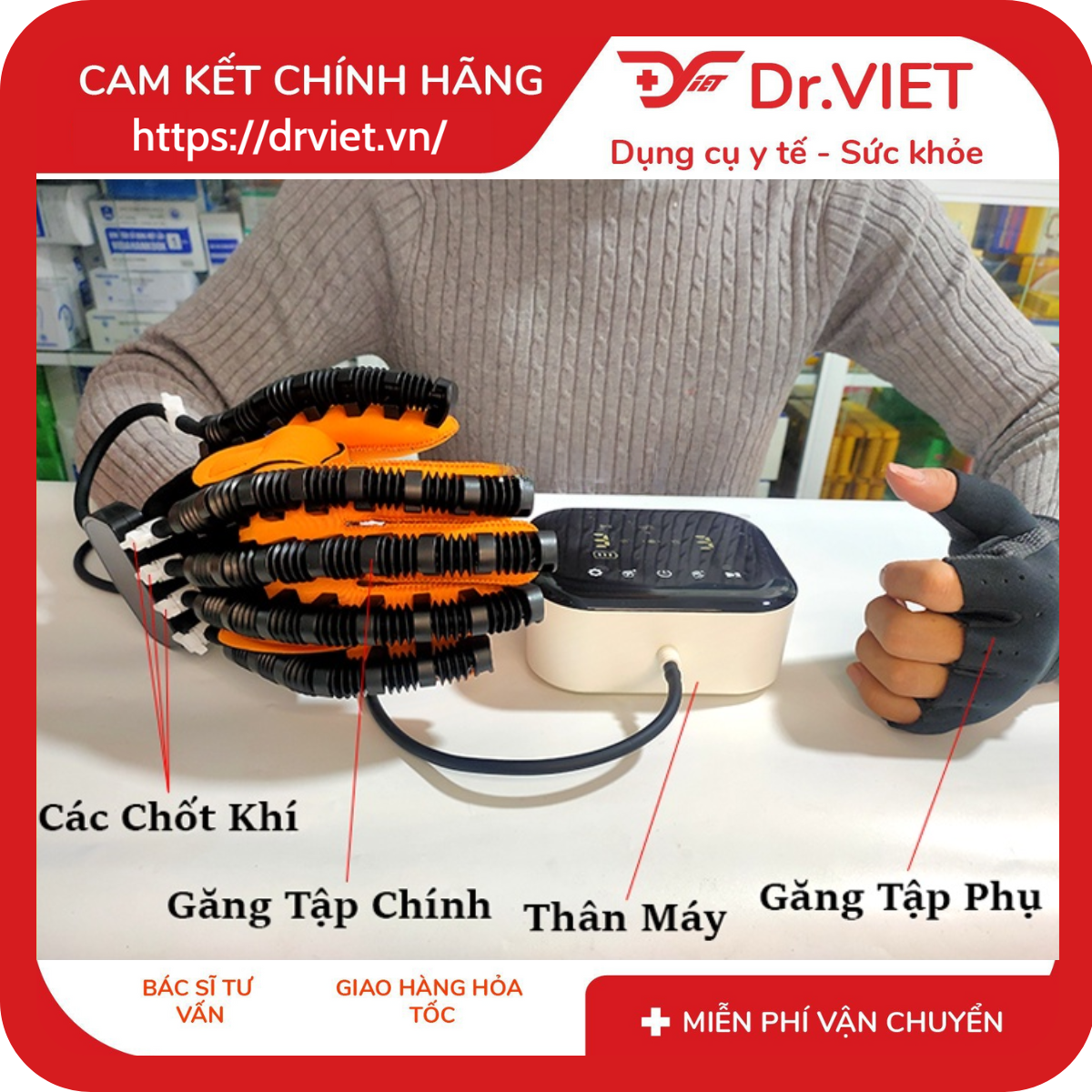 Máy tập tay hỗ trợ phục hồi chức năng bàn tay cho người bị tai biến-Mã A10 17 Máy tập tay hỗ trợ phục hồi chức năng bàn tay cho người bị tai biến-Mã A10