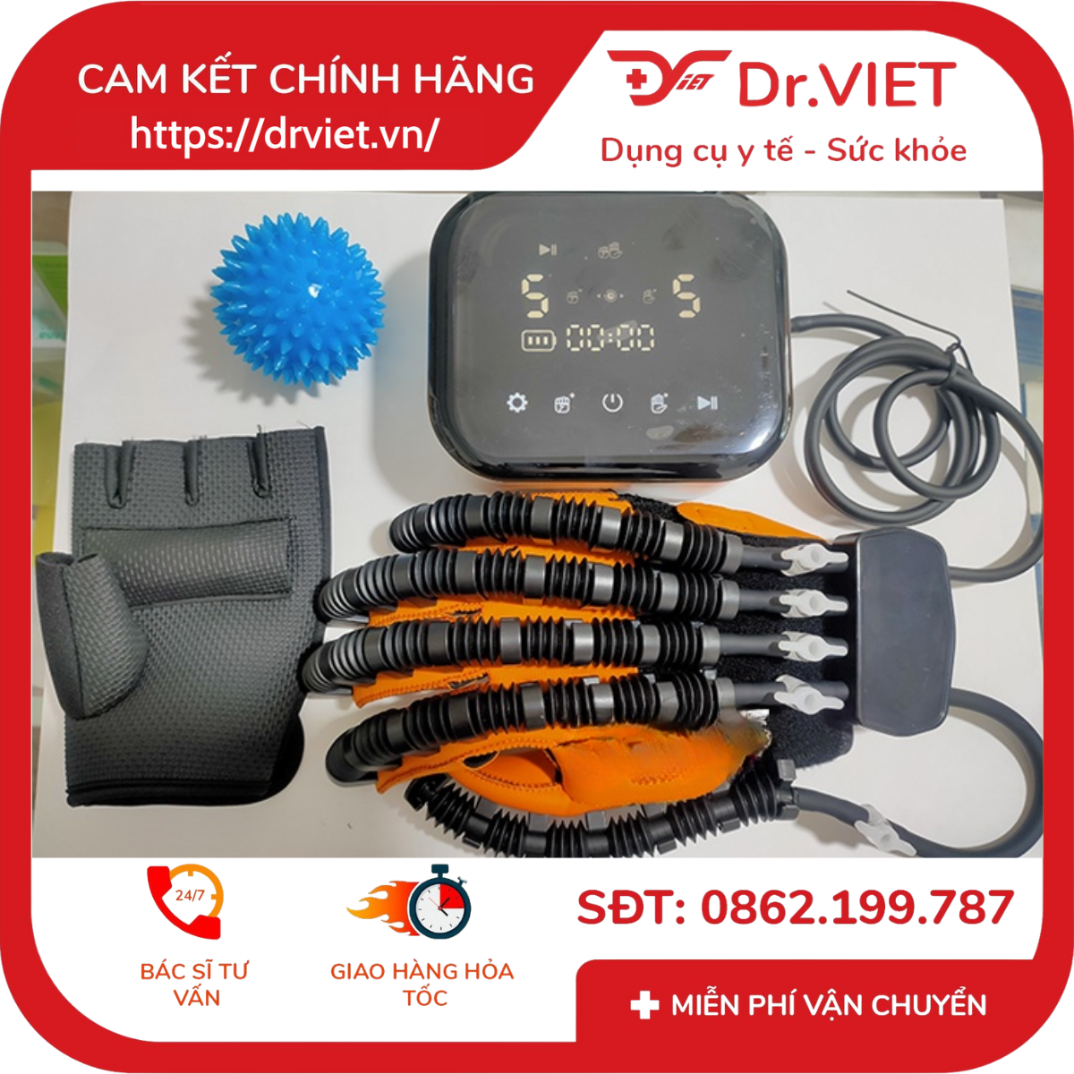 Máy tập tay hỗ trợ phục hồi chức năng bàn tay cho người bị tai biến-Mã A10 19 Máy tập tay hỗ trợ phục hồi chức năng bàn tay cho người bị tai biến-Mã A10