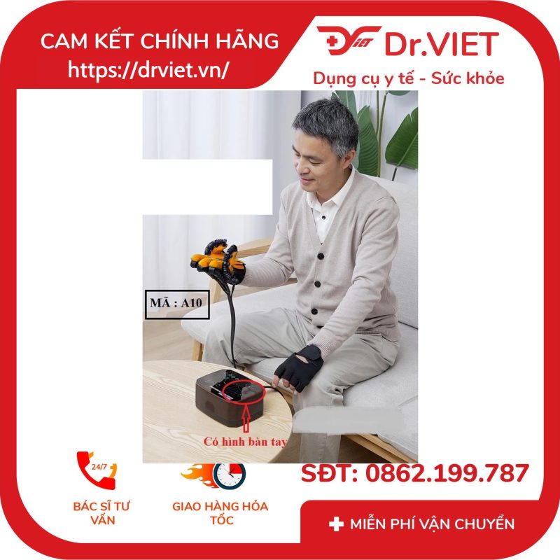 Máy tập tay hỗ trợ phục hồi chức năng bàn tay cho người bị tai biến-Mã A10 11 Máy tập tay hỗ trợ phục hồi chức năng bàn tay cho người bị tai biến-Mã A10