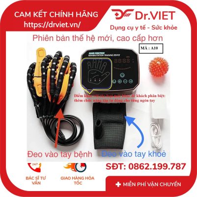 Máy tập tay hỗ trợ phục hồi chức năng bàn tay cho người bị tai biến-Mã A10 20 Máy tập tay hỗ trợ phục hồi chức năng bàn tay cho người bị tai biến-Mã A10