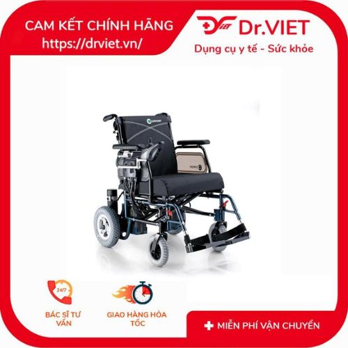 Xe lăn điện LY-EB103S hổ trợ di chuyển cho bệnh nhân đi lại khó khăn, người lớn tuổi, người bị bại liệt