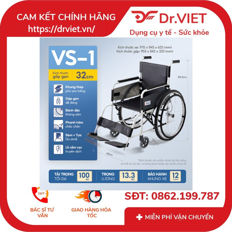 Xe Lăn MiKi Nhật Bản BAL-1