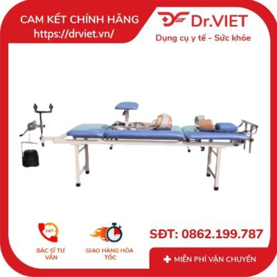 GIƯỜNG KÉO CỘT SỐNG, KÉO CỔ 3 KHÚC - DCG11 13 GIƯỜNG KÉO CỘT SỐNG, KÉO CỔ 3 KHÚC - DCG11