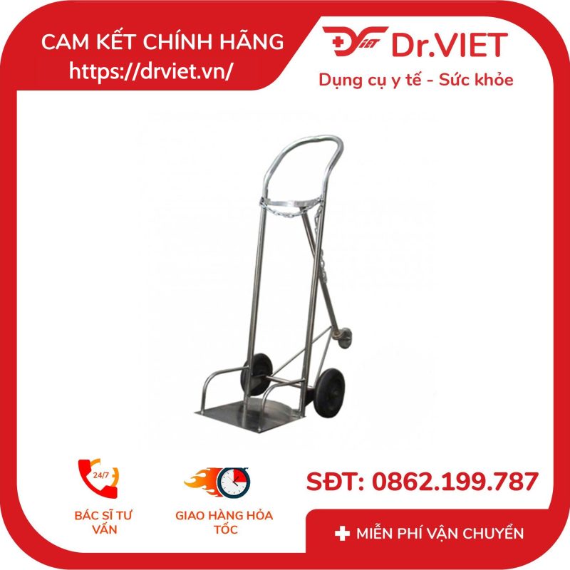 Xe đẩy bình oxi 6 khối DCG15 7 Xe đẩy bình oxi 6 khối DCG15