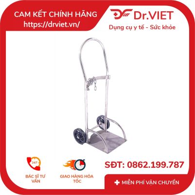 Xe đẩy bình oxi 6 khối DCG15