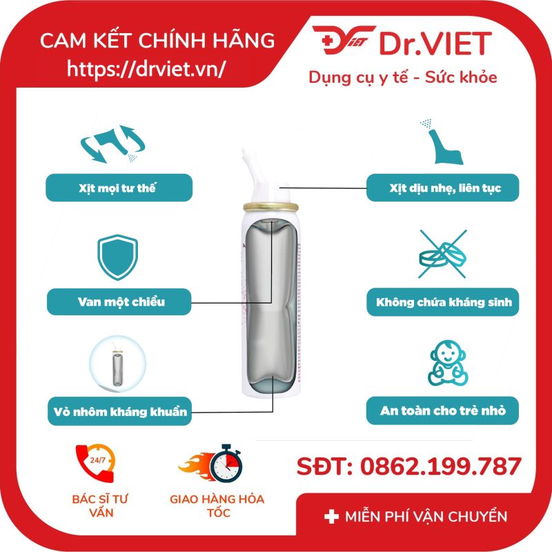 Dung dịch xịt vệ sinh tai Nebusal Ear Spray