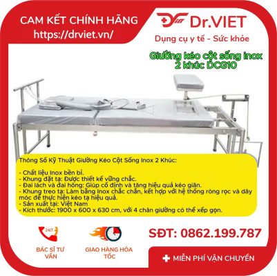 Giường kéo giãn cột sống Đức Cường DCG10