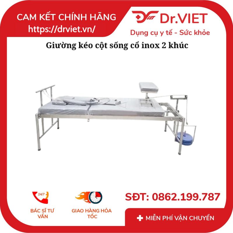 Giường kéo giãn cột sống Đức Cường DCG10