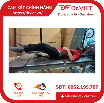 GHẾ KÉO CỘT SỐNG LƯNG VÀ CỘT SỐNG CỔ 3 KHÚC DVC15 8 GHẾ KÉO CỘT SỐNG LƯNG VÀ CỘT SỐNG CỔ 3 KHÚC DVC15
