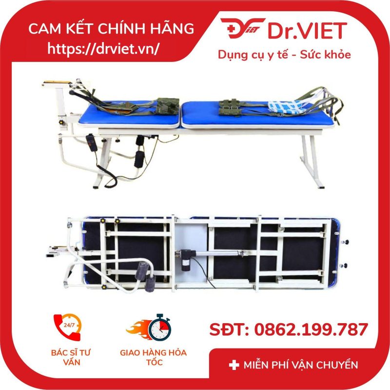 GIƯỜNG KÉO CỘT SỐNG ĐIỆN NIKITA NKT-YP2012A