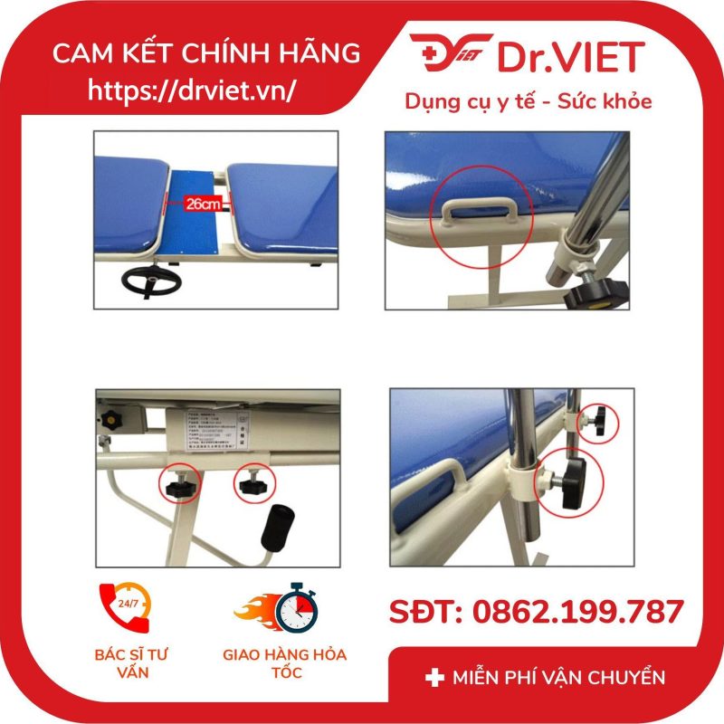 GIƯỜNG KÉO CỘT SỐNG ĐIỆN NIKITA NKT-YP2012A 10 GIƯỜNG KÉO CỘT SỐNG ĐIỆN NIKITA NKT-YP2012A