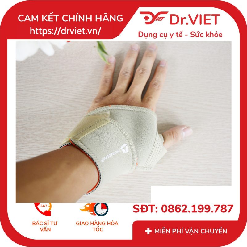 Băng nẹp bảo vệ và hỗ trợ khớp cổ tay Thermoskin Adjustable Wrist Wrap 9 Băng nẹp bảo vệ và hỗ trợ khớp cổ tay Thermoskin Adjustable Wrist Wrap