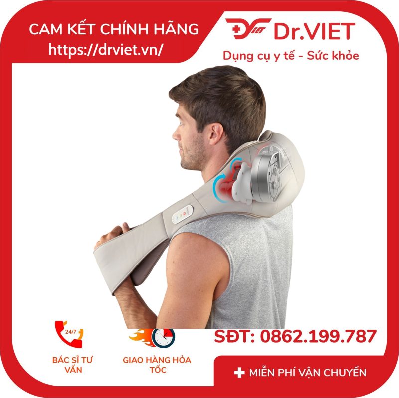 Đai massage vai cổ gáy Shiatsu HoMedics NMS-620H