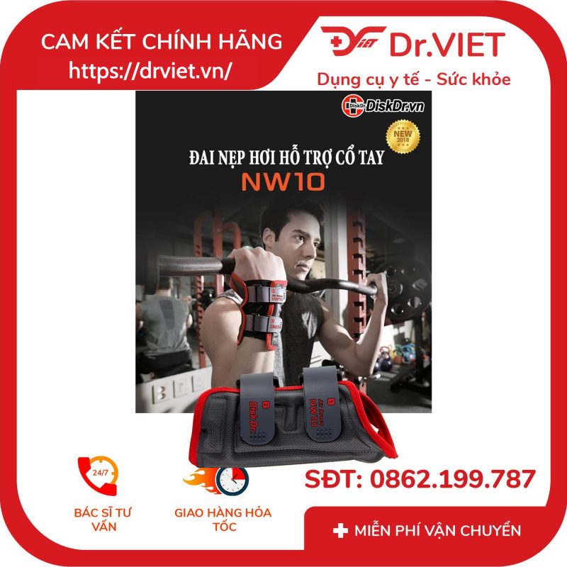 Đai nẹp cổ tay Hàn Quốc DiskDr. NW10 15 Đai nẹp cổ tay Hàn Quốc DiskDr. NW10