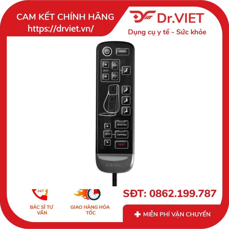 Đệm ghế massage Shiatsu 3D TruTouch HoMedics MCS-847HJ 11 Đệm ghế massage Shiatsu 3D TruTouch HoMedics MCS-847HJ