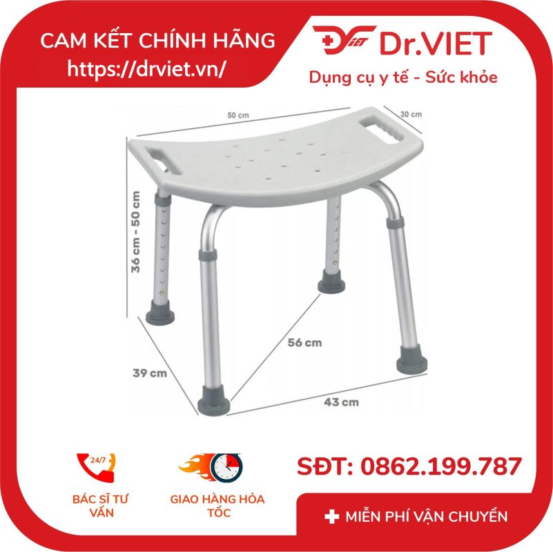 Ghế Tắm Khung Nhôm Lucass SC97 10 Ghế Tắm Khung Nhôm Lucass SC97