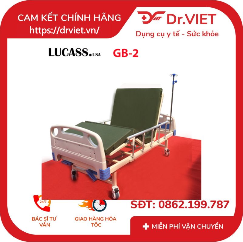 Giường Điện 2 Chức Năng Lucass GB-2E (GB-2)