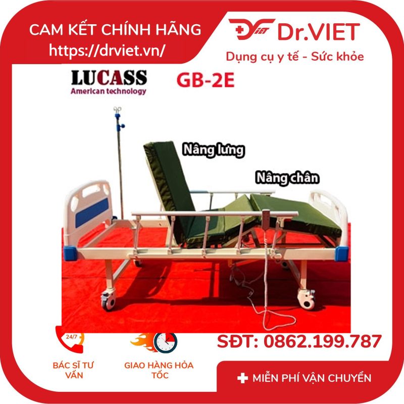 Alternative view of Giường Điện 2 Chức Năng Lucass GB-2E (GB-2)
