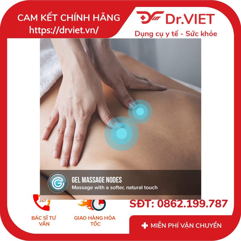 Gối massage cổ vai gáy HoMedics GST-550HRC-EU 14 Gối massage cổ vai gáy HoMedics GST-550HRC-EU